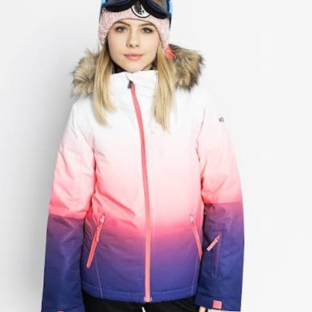 Roxy Girls Ombré Ski//Sbowboard Jacket